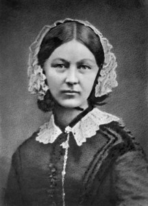 Florence Nightingale by Henry Hering, copied by  Elliott & Fry