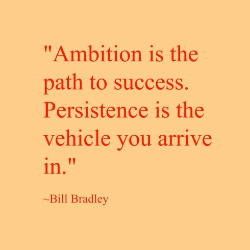 Ambition-Writer's Quote Wednesday